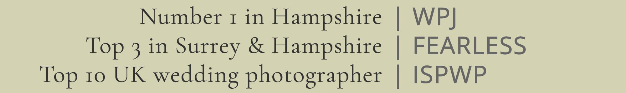 Top 10 UK Wedding Photographer